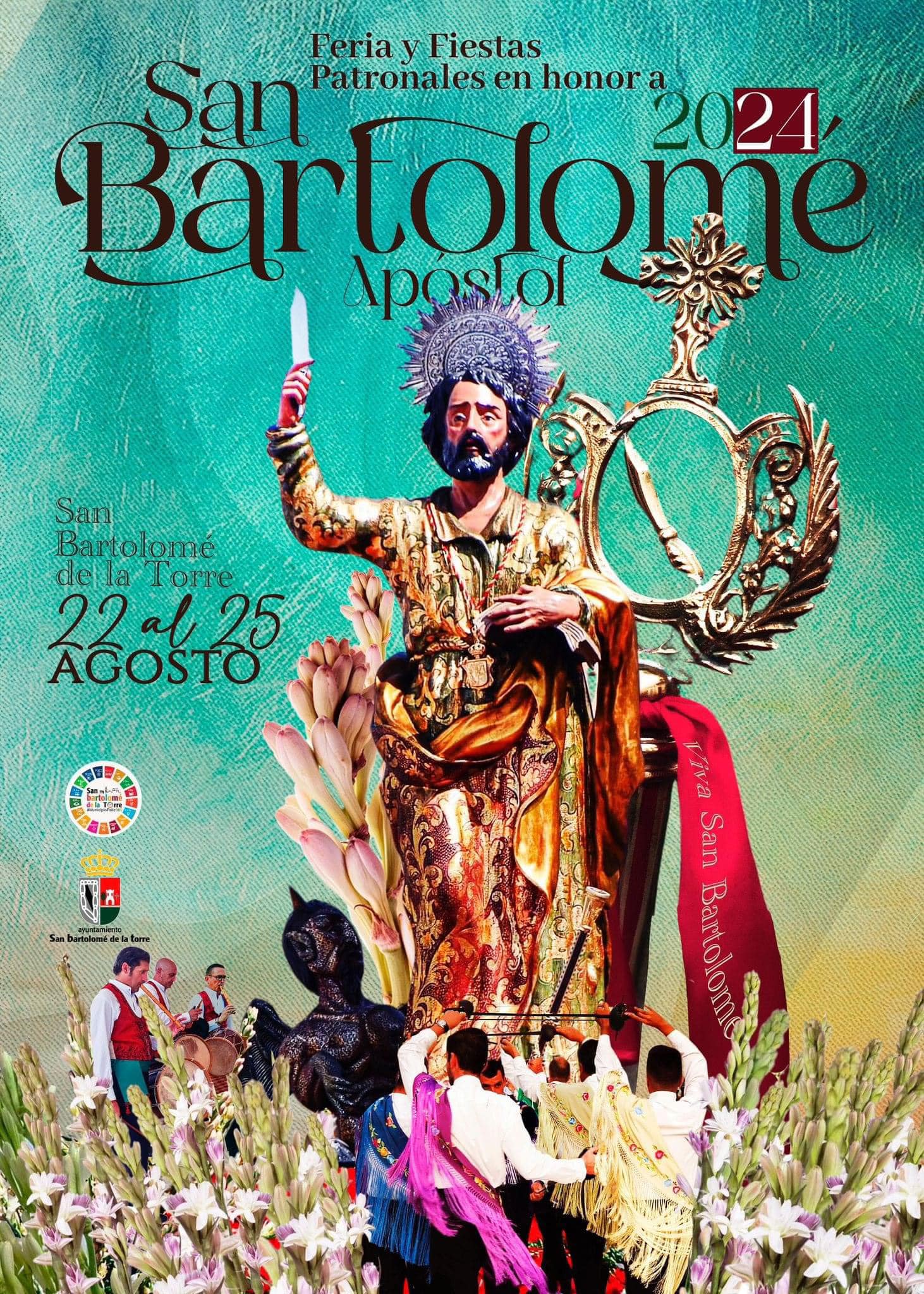 Fiestas patronales en honor de San Bartolomé 2024 San Bartolomé de la Torre